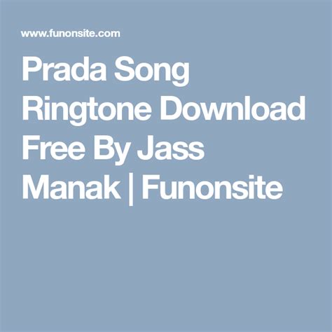 prada 3 ringtone download|prada Ringtones .